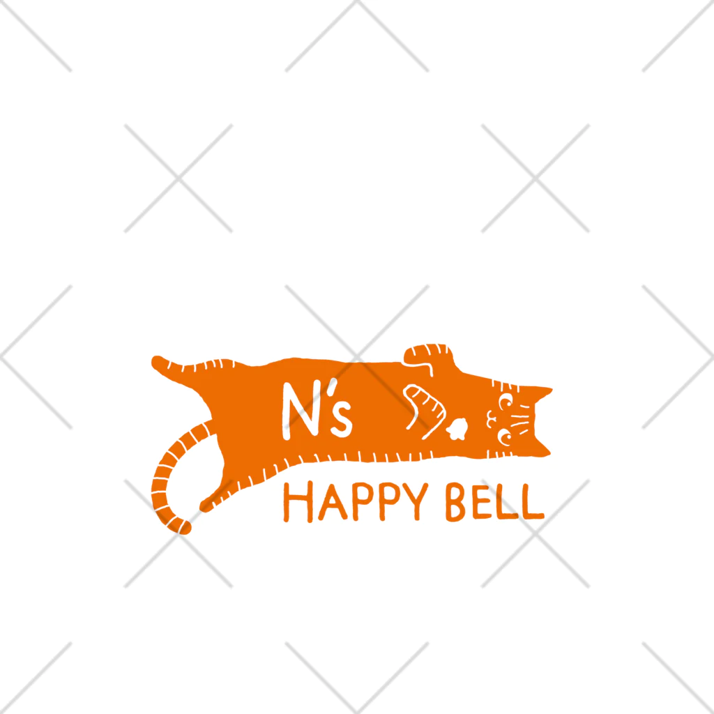 N's HAPPY BELLのN's HAPPY BELL（ロゴ） くるぶしソックス