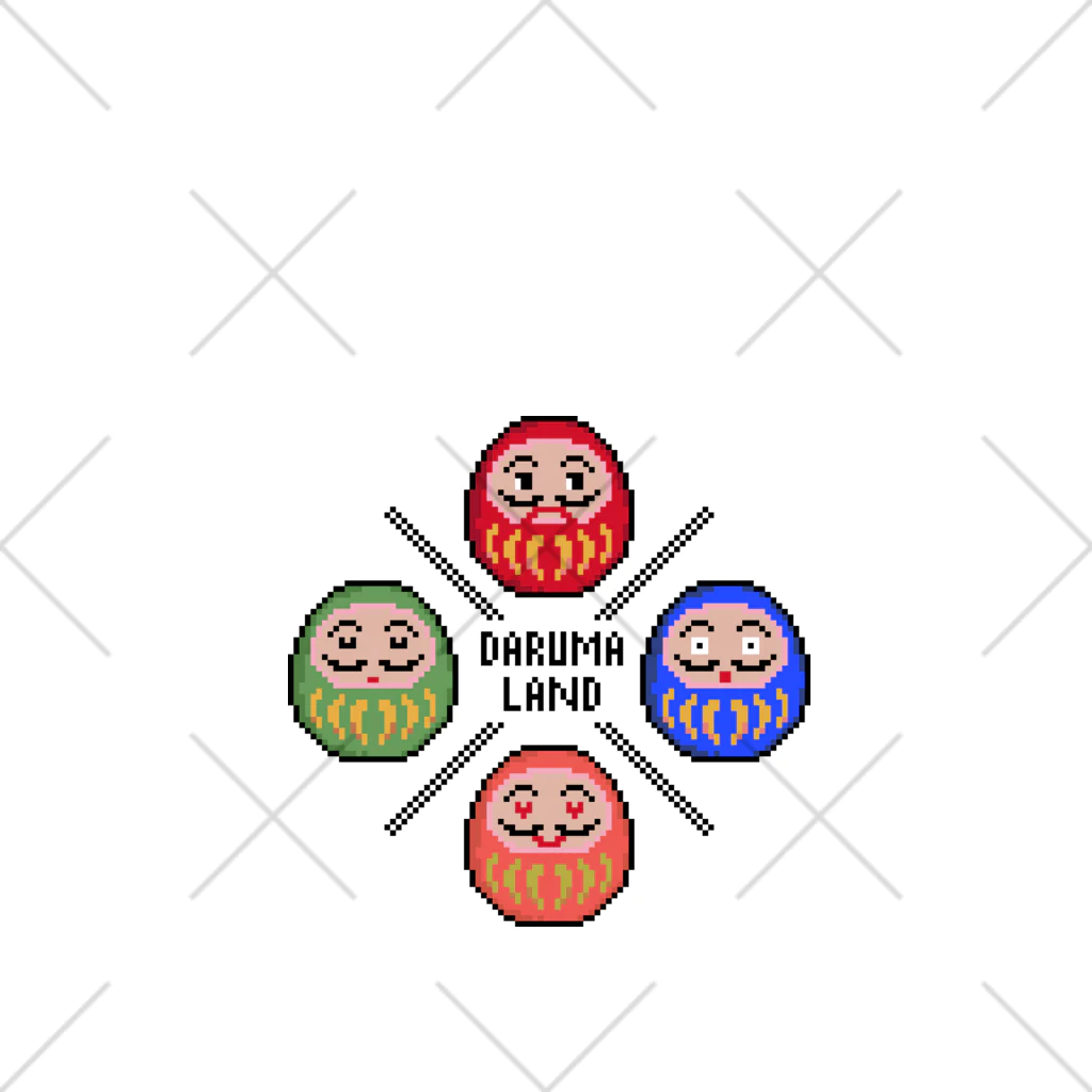 DARUMA_LANDのイロイロDaruma くるぶしソックス