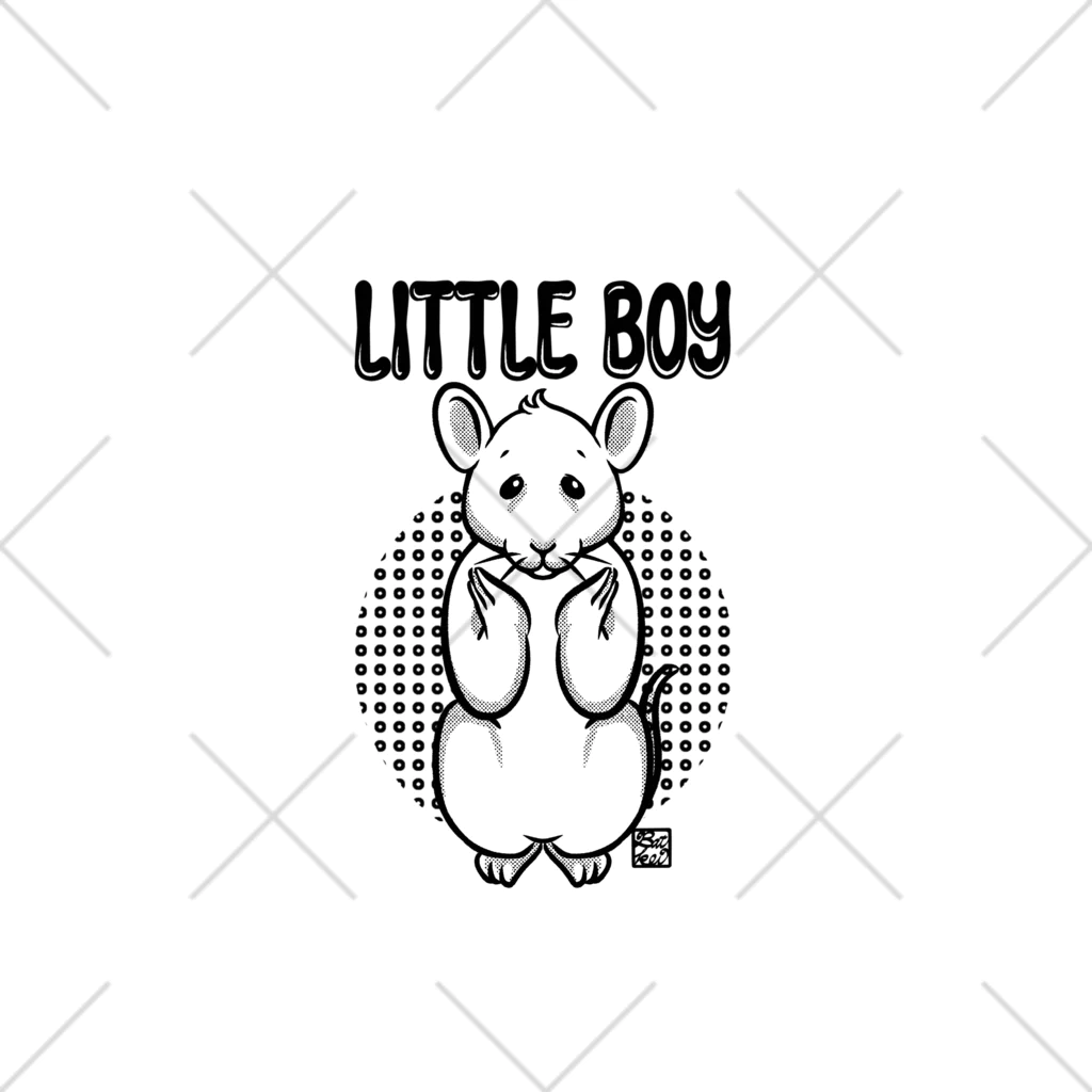 BATKEI ARTのLittle Boy くるぶしソックス