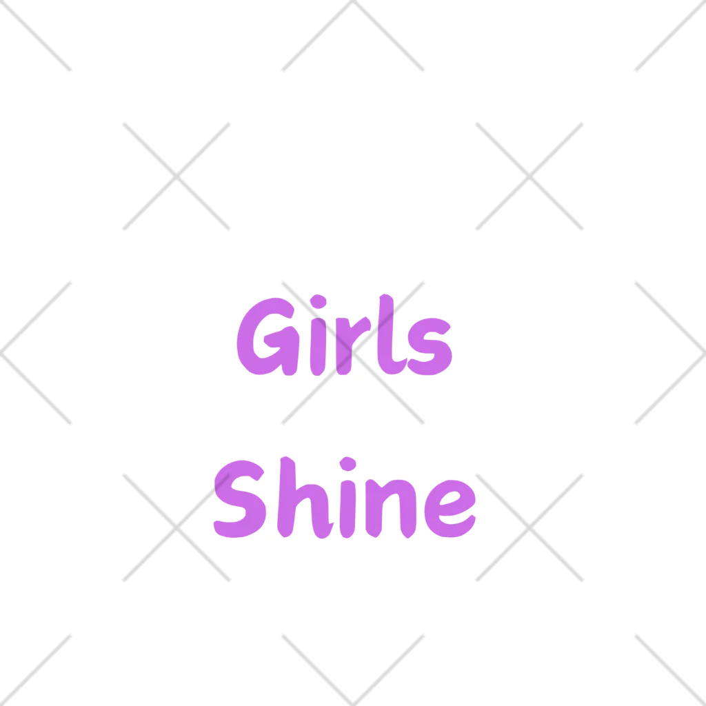 あい・まい・みぃのGirls Shine-女性が輝くことを表す言葉 くるぶしソックス