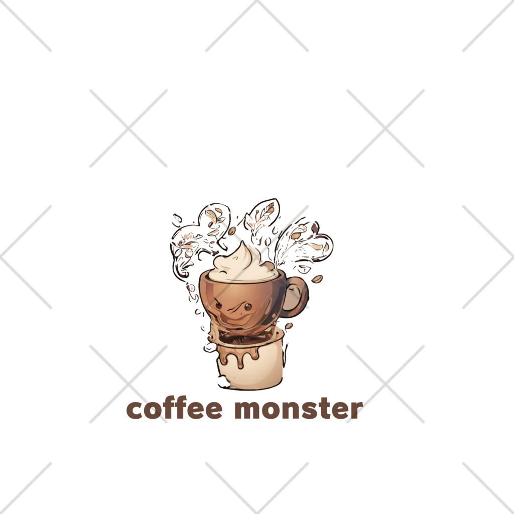 leisurely_lifeのCoffee Monster Java Ankle Socks