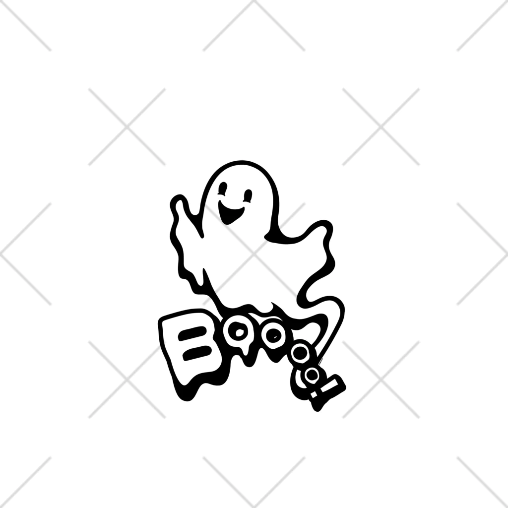 Cɐkeccooのおばけちゃんばぁ!(Boo!ゴースト) くるぶしソックス