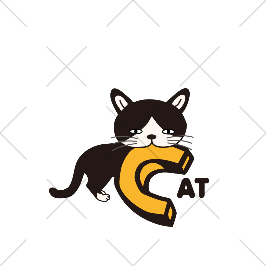 キッズモード某のねこC くるぶしソックス