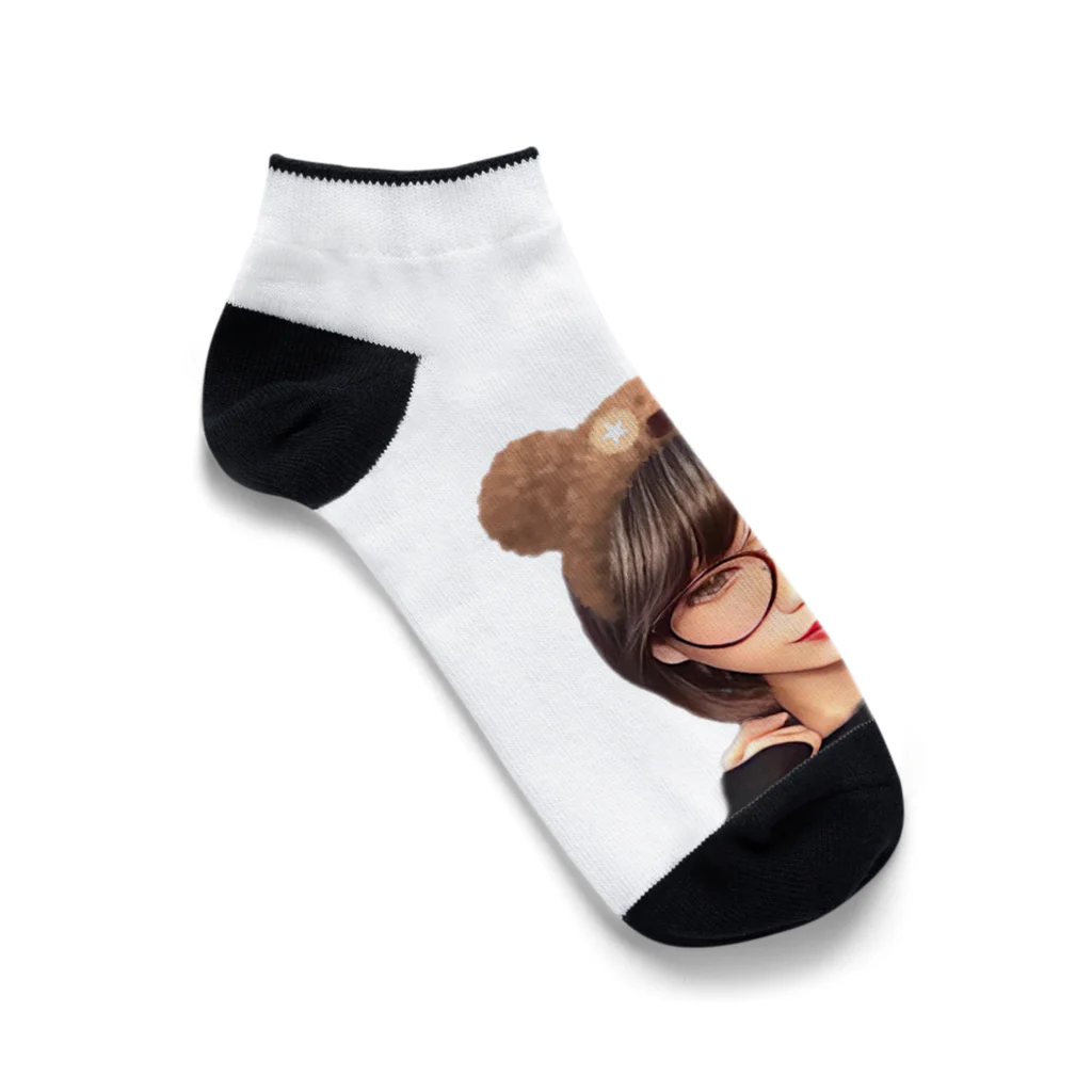 Re:Re:SmileyのBear Girl ☆◡̈⋆ Ankle Socks