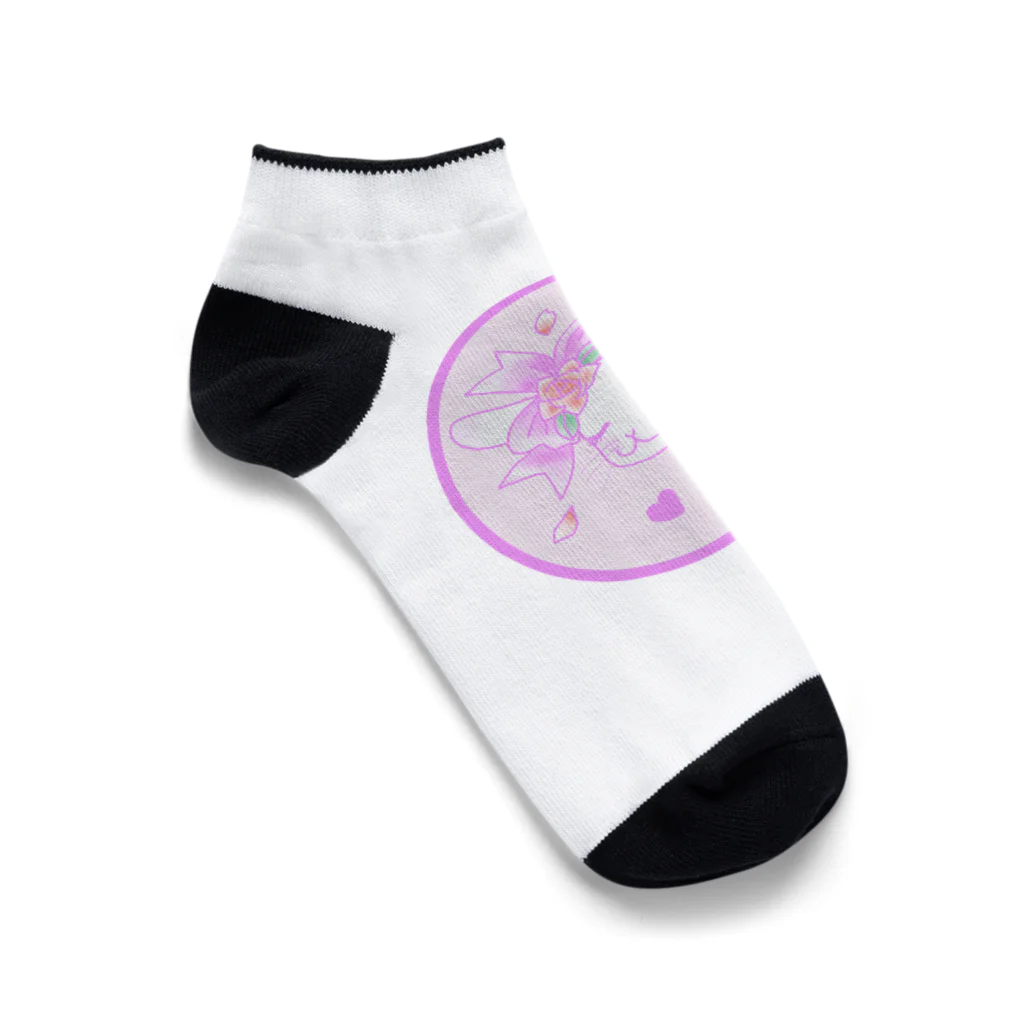 Rabbitflowerの♥らびこ♥バレンタイン Ankle Socks