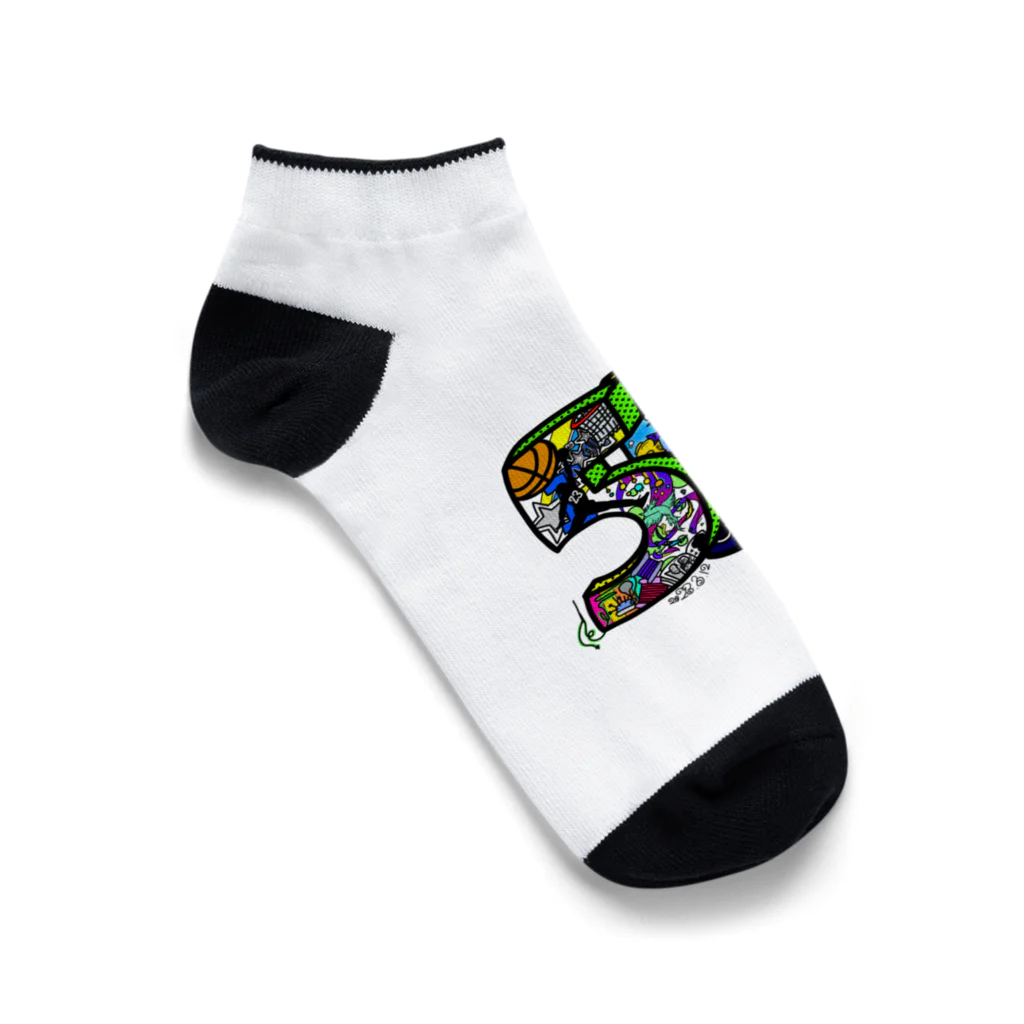 あふろちゃんの55 Ankle Socks