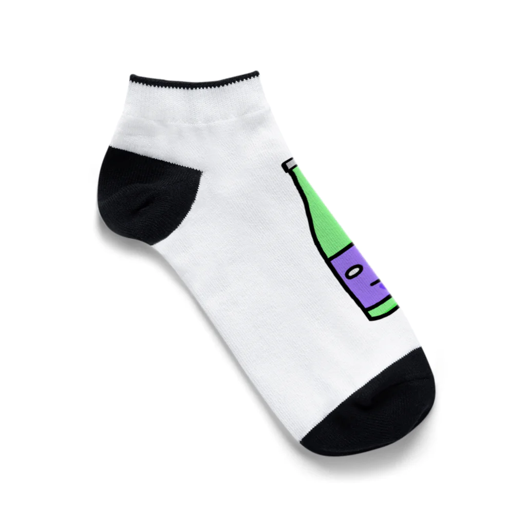 ねぼすけのアルコール消毒 Ankle Socks