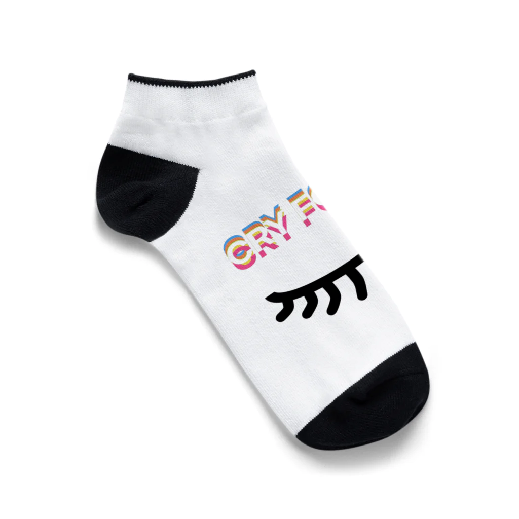 parallel spaceのCRY FOR ME Ankle Socks