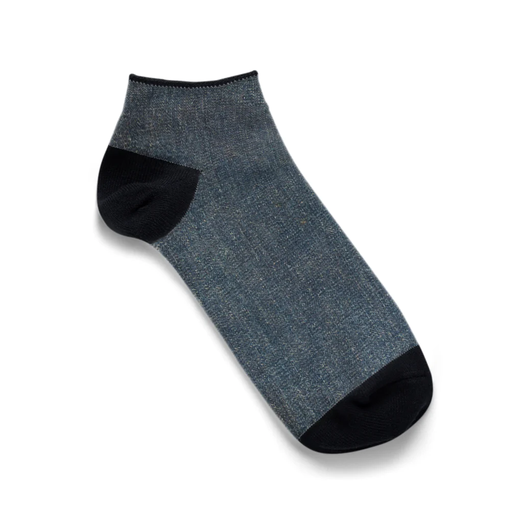 miwacleのビンテージデニムくつした Ankle Socks