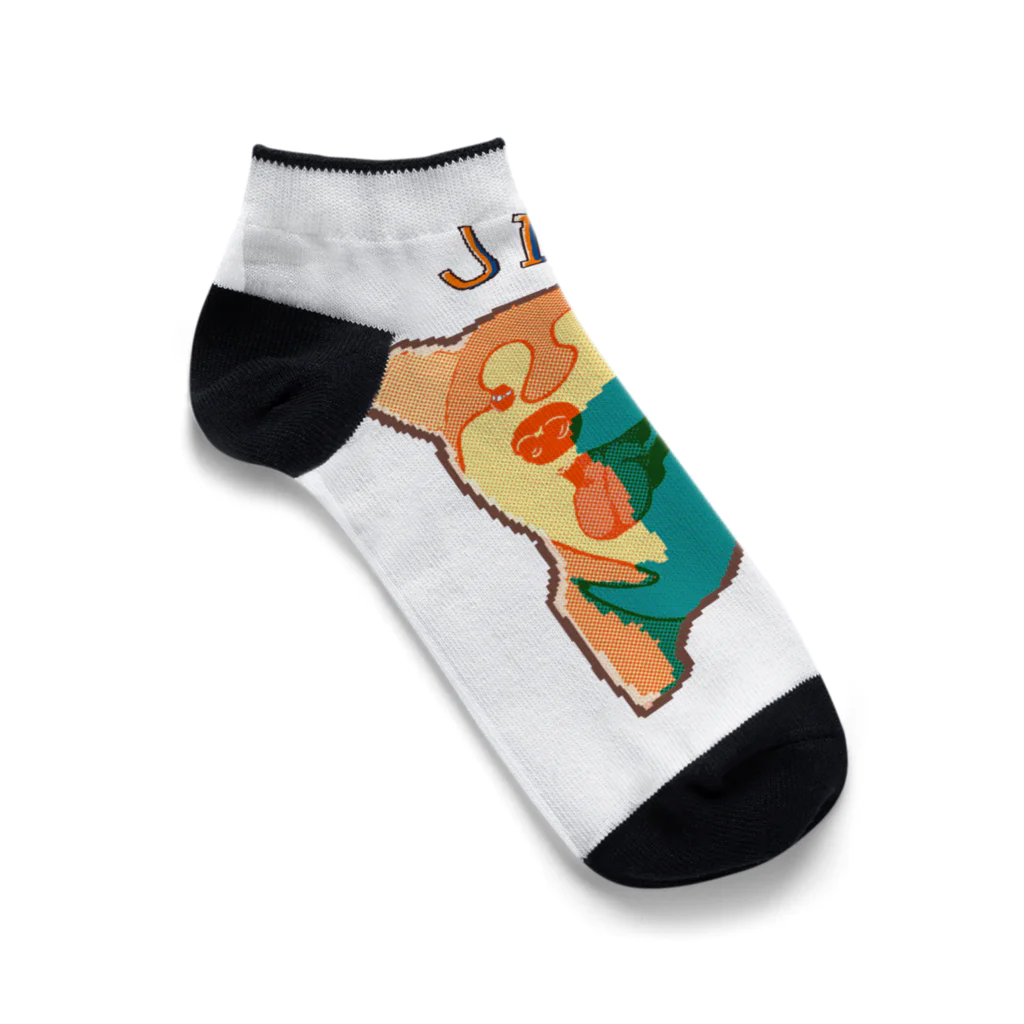 株式会社Women's Future Centerのドット絵JIN Ankle Socks