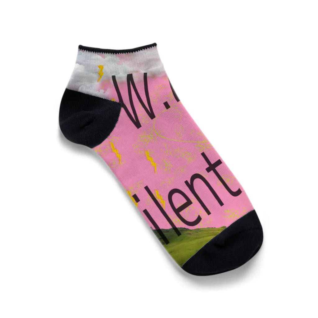 W.D.Y silent woodのW.D.Yグッズ Ankle Socks