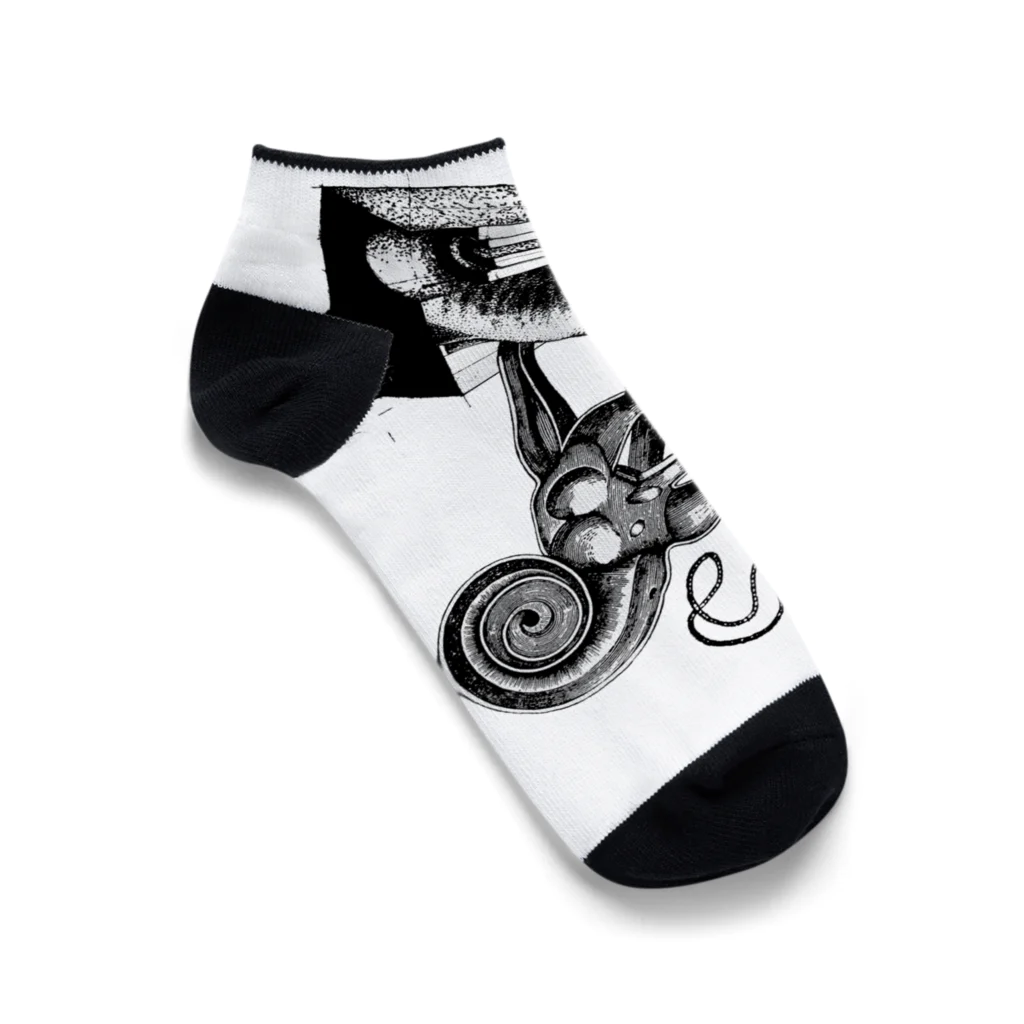 megallanicaのrootool -summer chaos- Ankle Socks