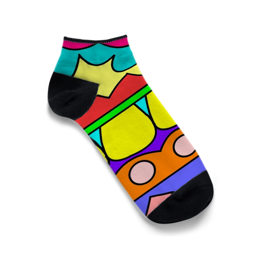 osyakanaepiのうろこ Ankle Socks