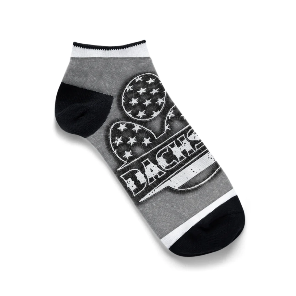 ドッグハウスベティのダックス・アメリカン Ankle Socks