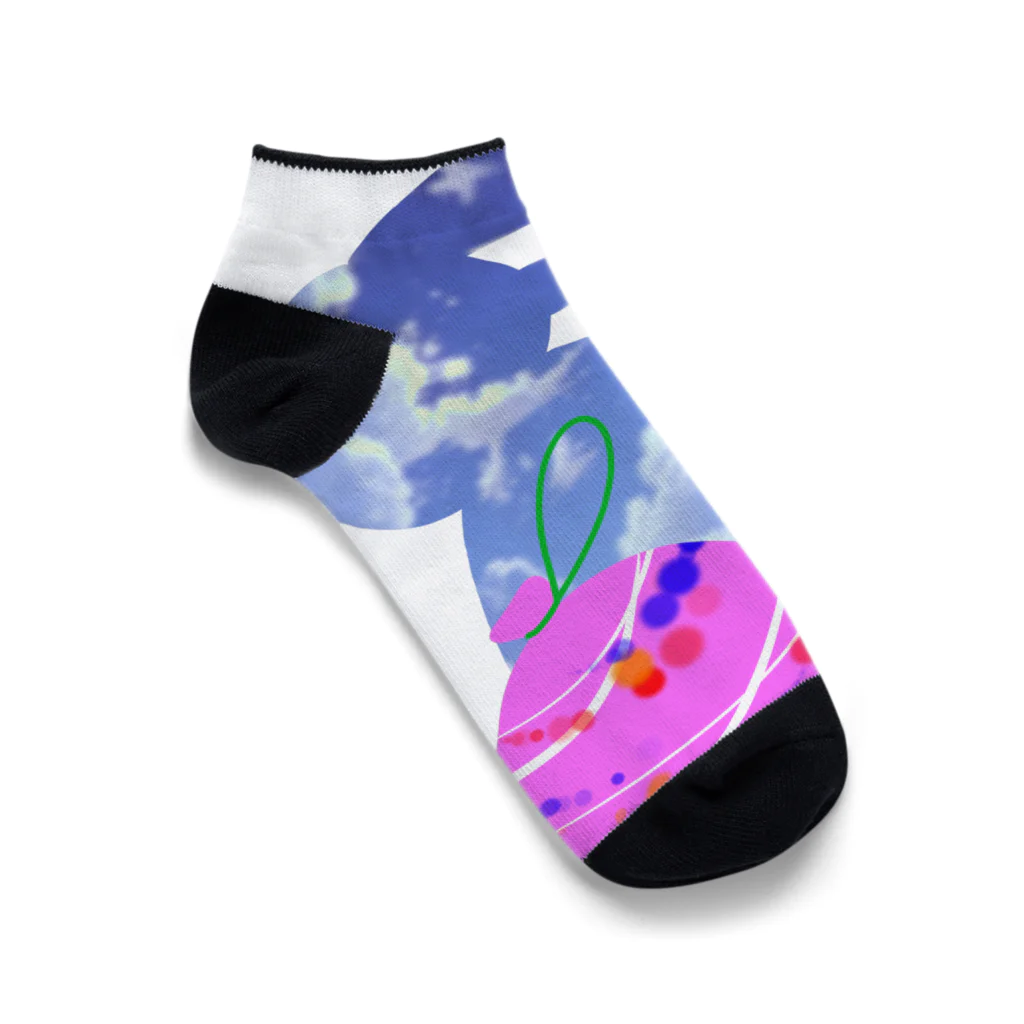 Rabbitflowerの夏の思い出 Ankle Socks