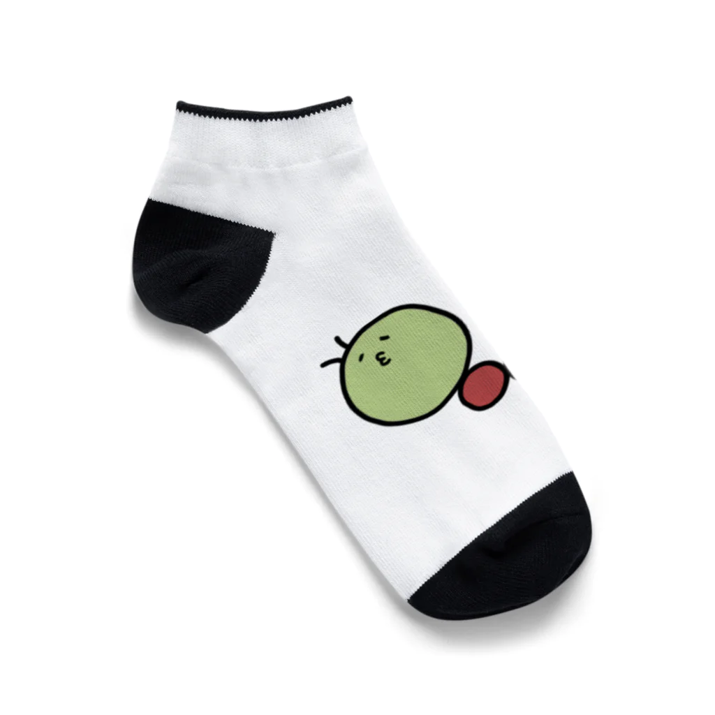 nutsのかしげヒヨコ🐤（芋虫） Ankle Socks