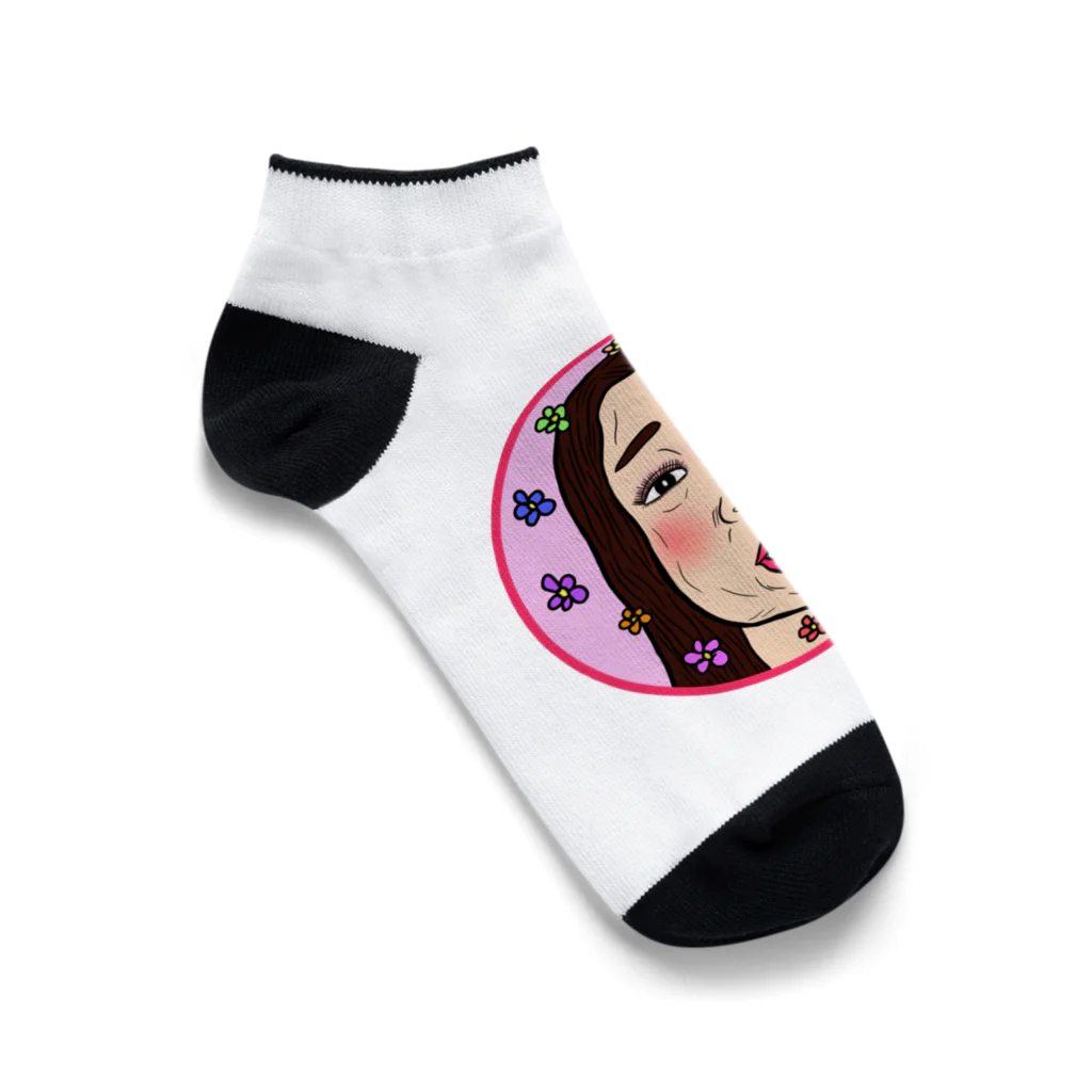 じゅうに（Jyuuni）の0120・熟熟まなちゃん・配信者シリーズ（じゅうにブランド） Ankle Socks