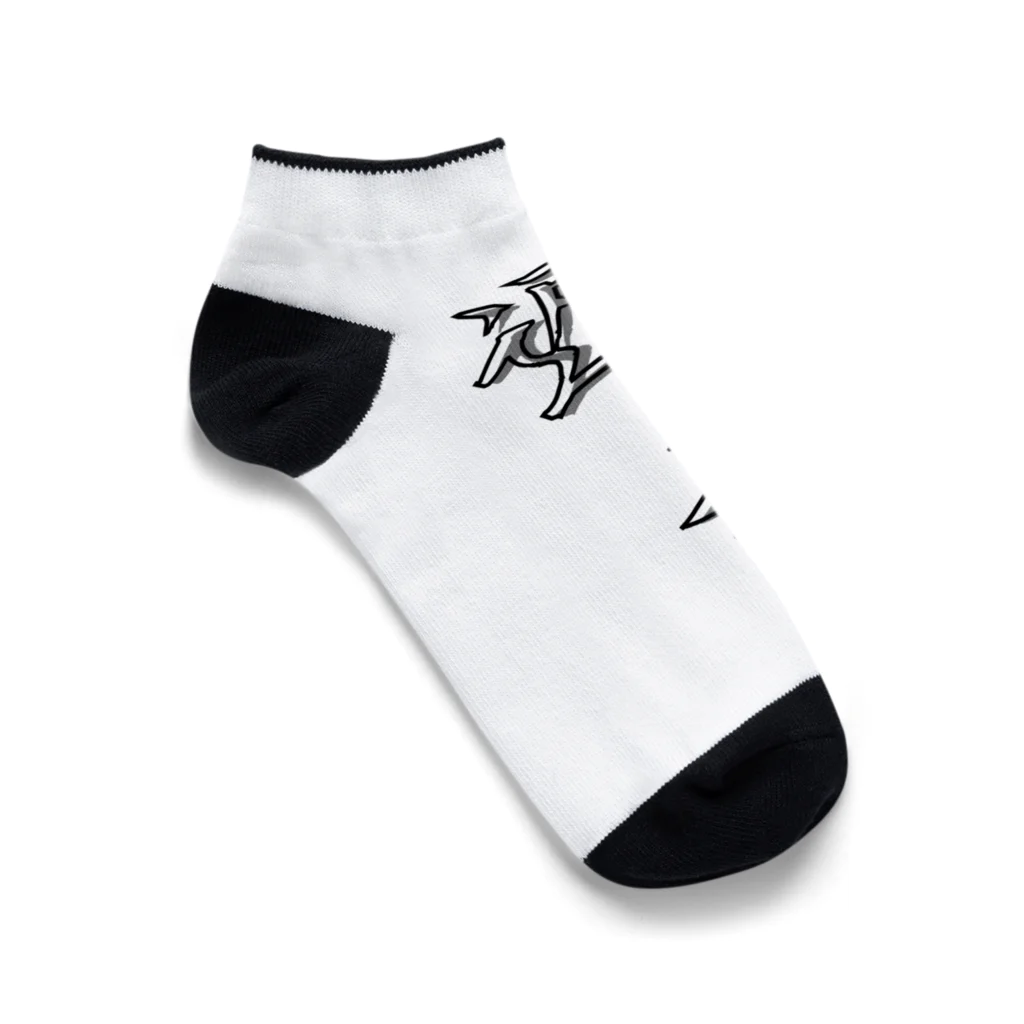 SAMURAI_JPの「遅刻」をテーマにしたオリジナルTシャツ！ Ankle Socks