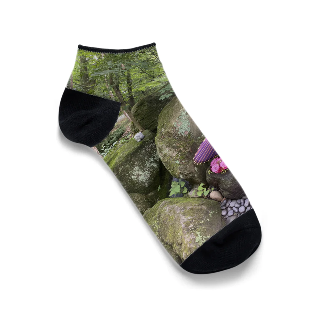 chan kumiの和風パワースポットshrine Ankle Socks