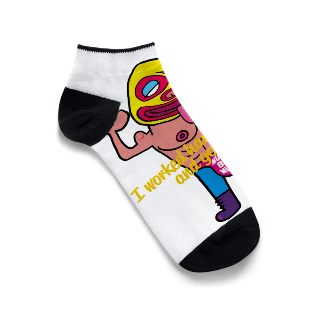 ドレメヒロコのマッソビルドゥ Ankle Socks