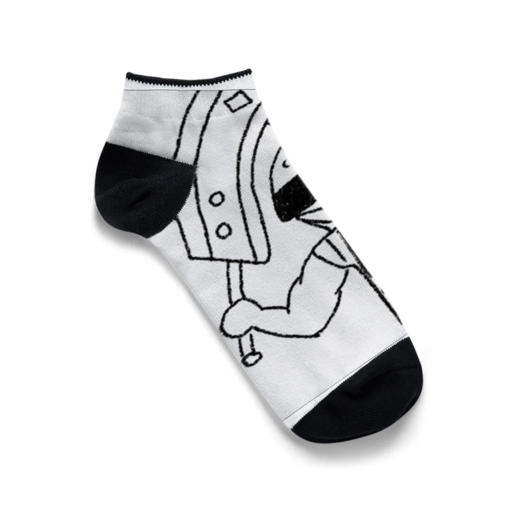 おにぎりソルジャーでござるよのおにぎりソルジャーでござるよ Ankle Socks