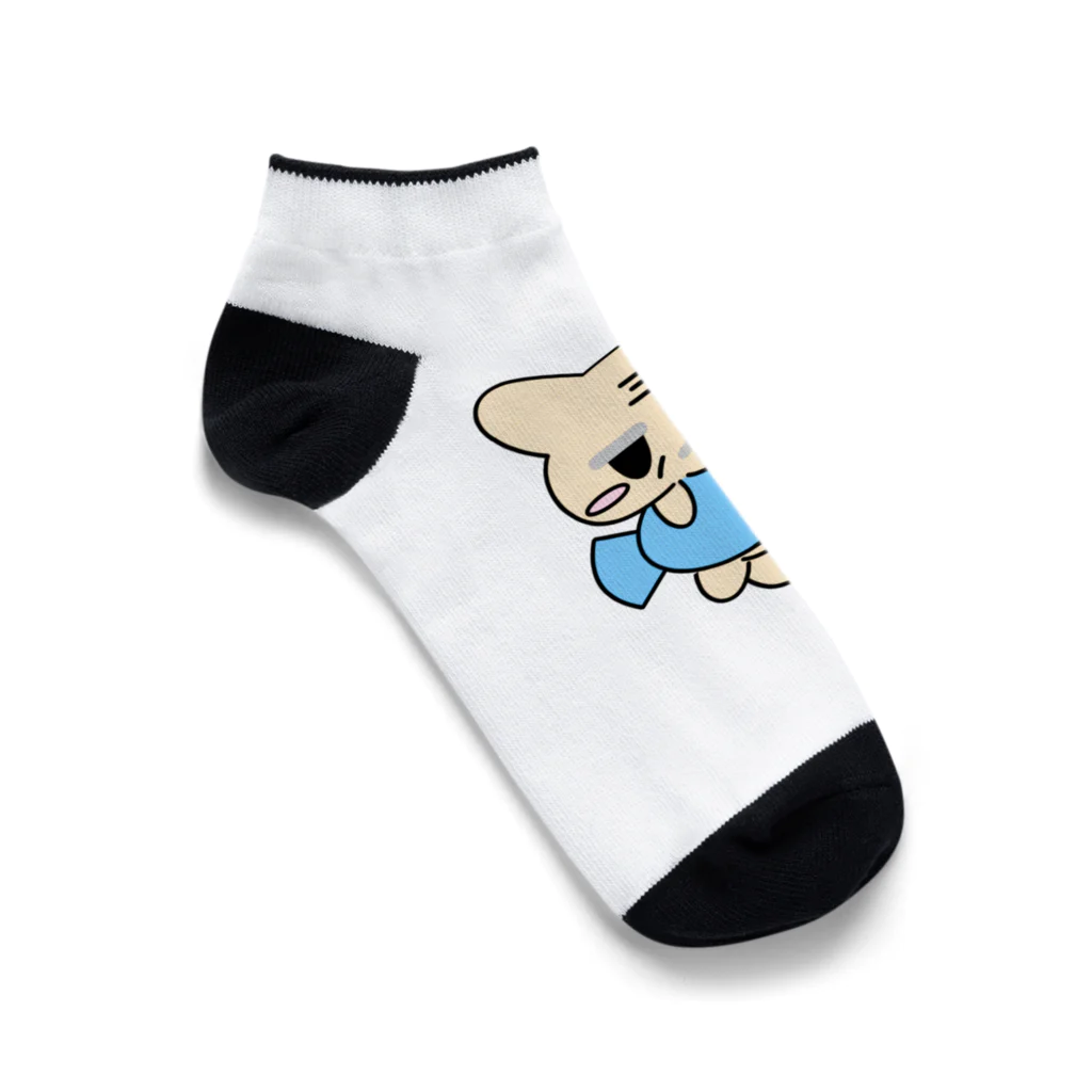 ムスっと！のおじじねこさん Ankle Socks