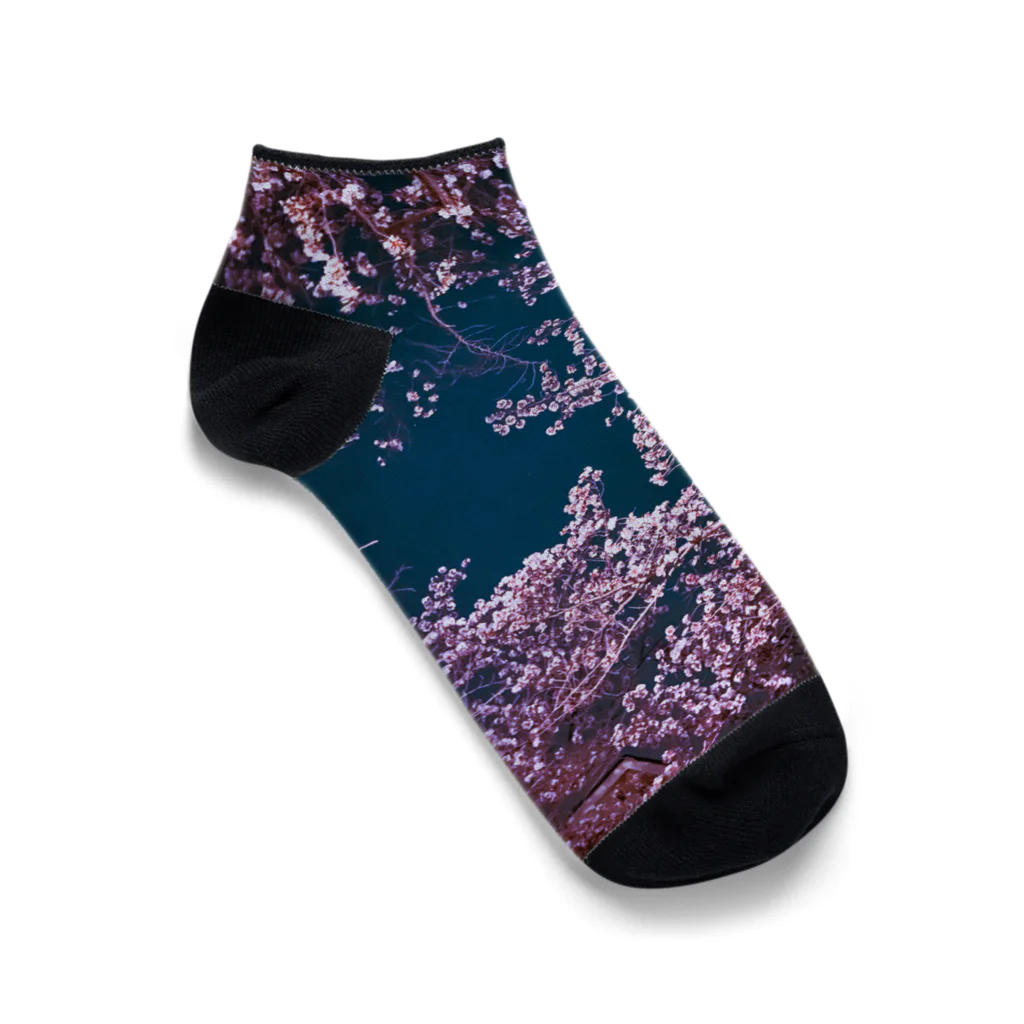 wadaFのYozakura Ankle Socks