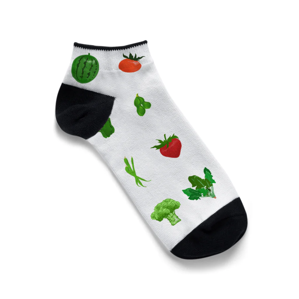 GREEN LIFE TAKAのベジらいふ Ankle Socks