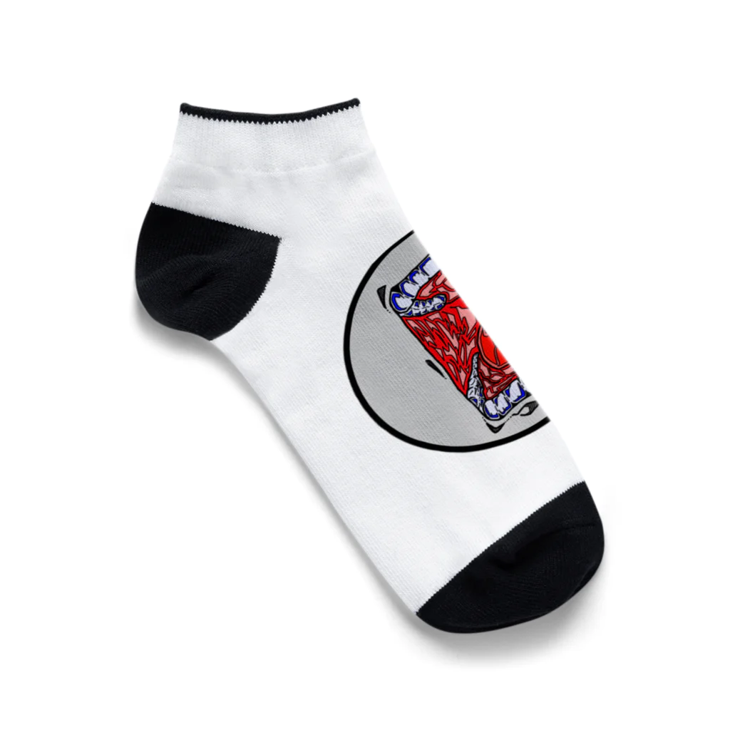 Kyu99のMONSTER-mouth Ankle Socks