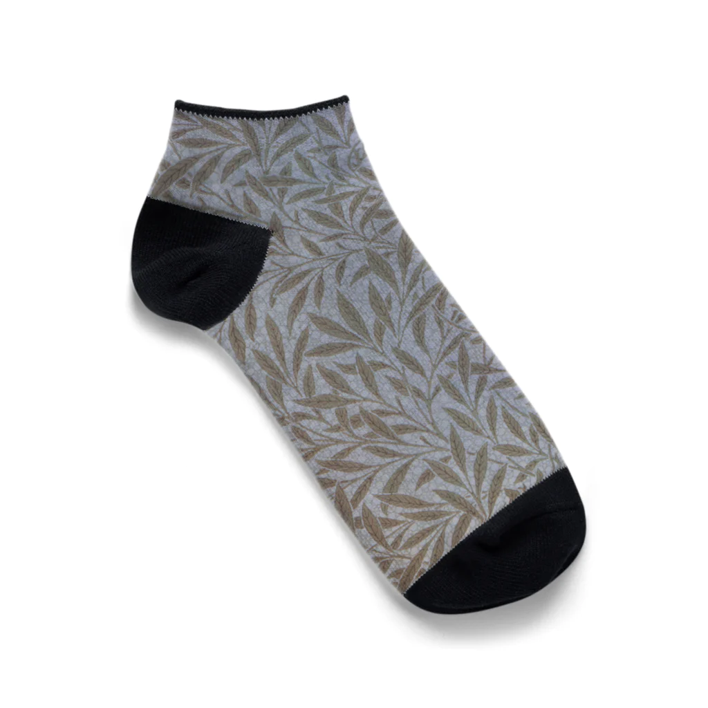 世界美術商店の柳 / Willow Bough Ankle Socks