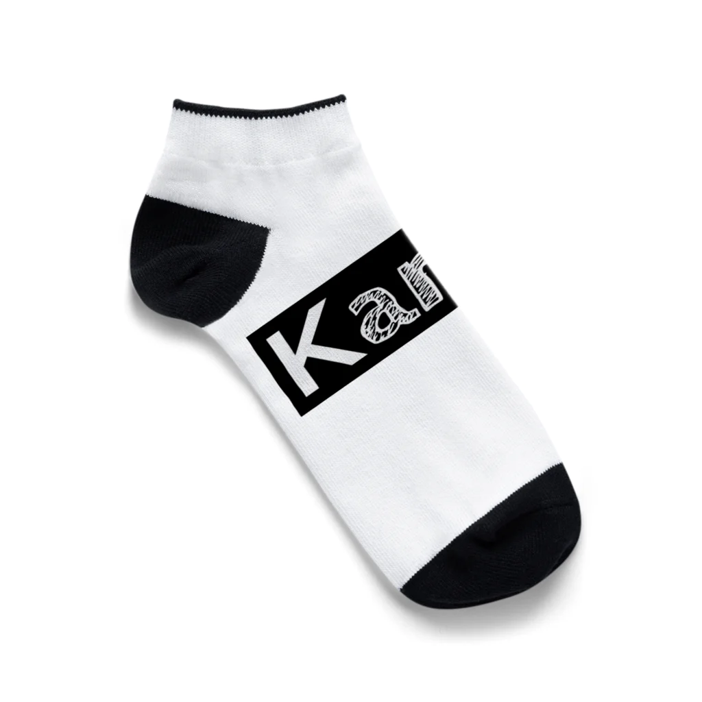 K and K companyのKandKロゴ Ankle Socks