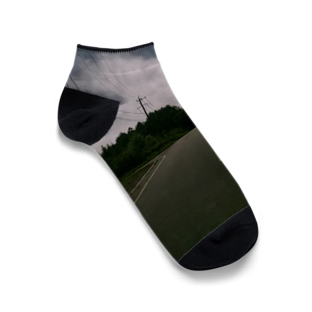 MountNatureの夜道 Ankle Socks