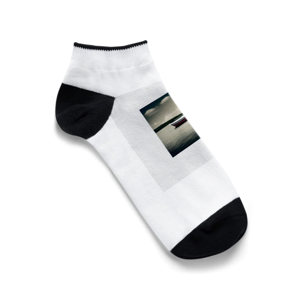 幻想のphotogrammarの船のイラストグッズ Ankle Socks