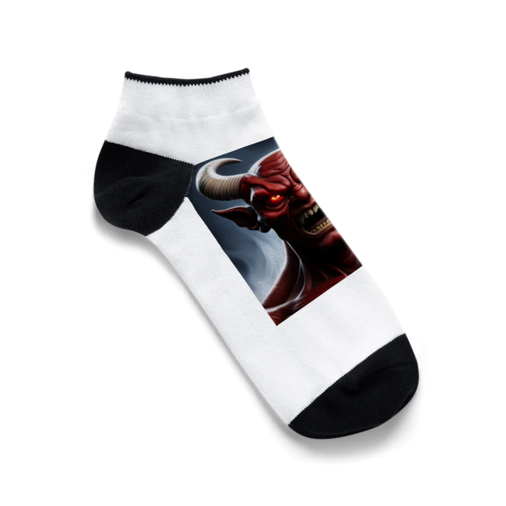 cyatarou__Rozeの悪魔のイブリース Ankle Socks