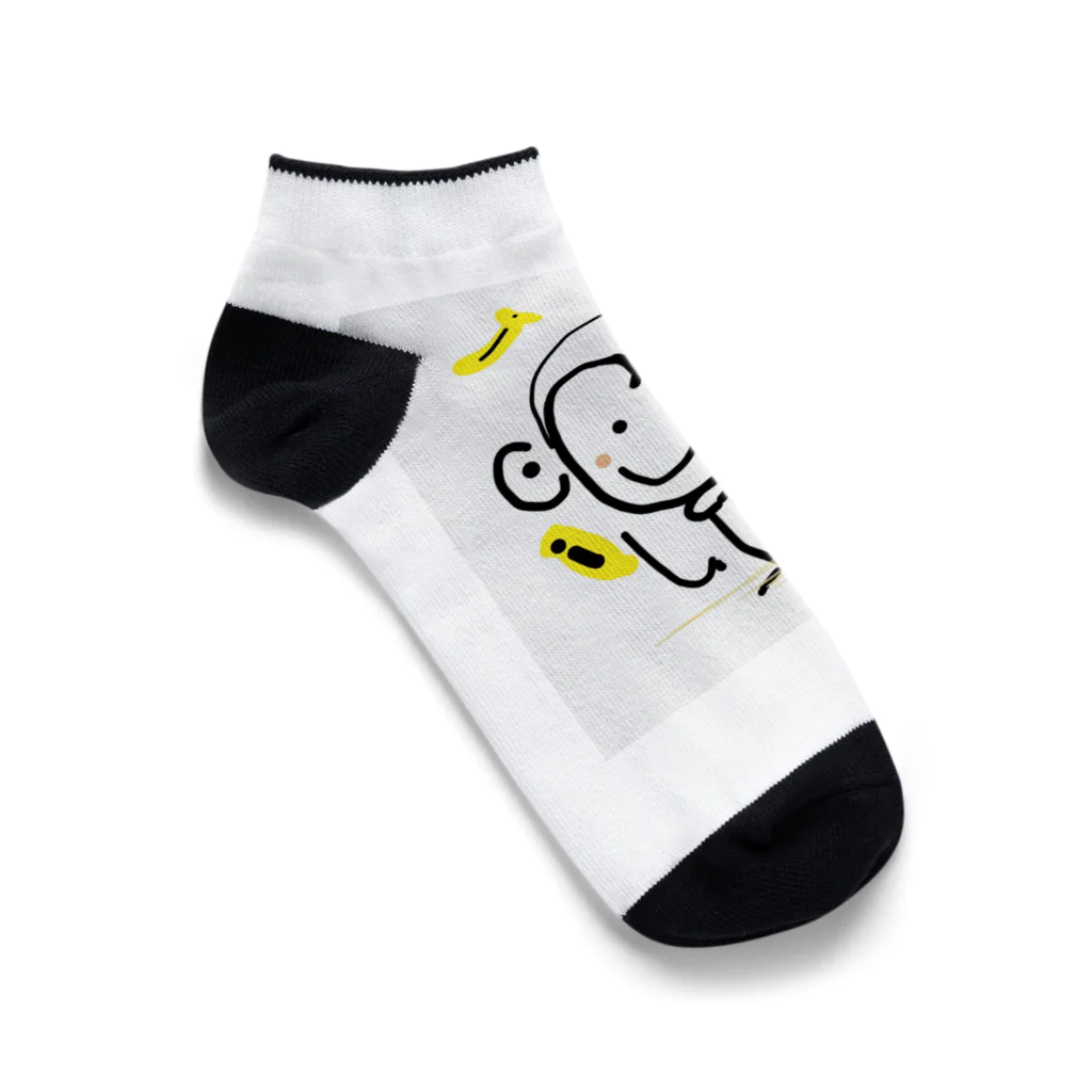 ouhimeのサル Ankle Socks