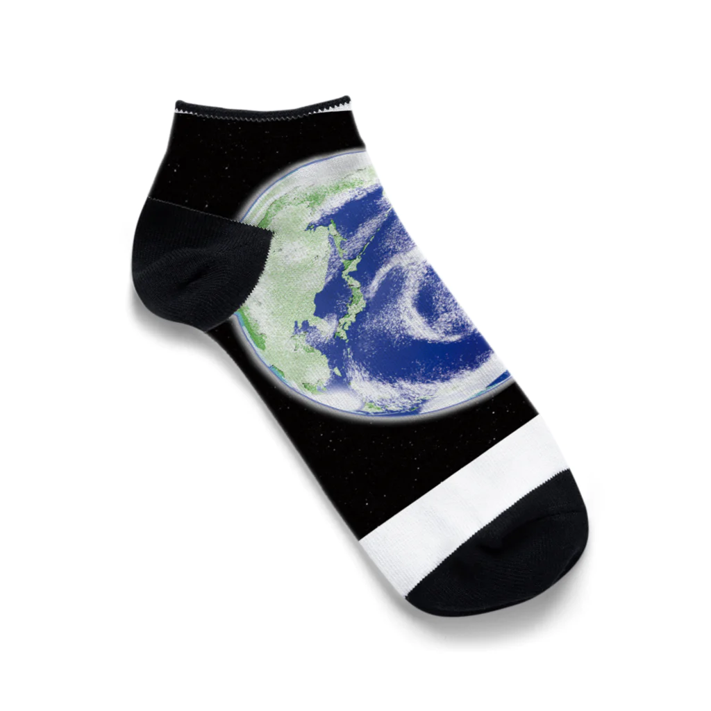 soundmobuの地球と星たち Ankle Socks