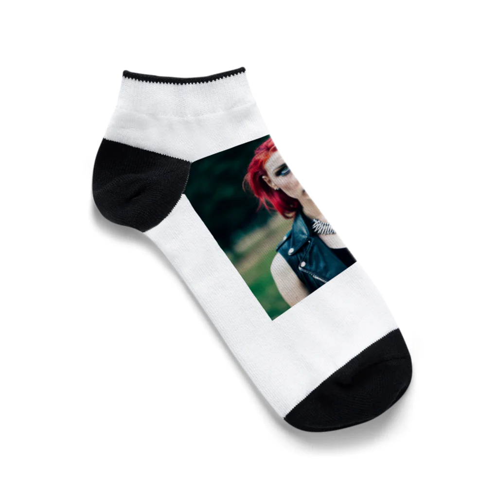 Stylishのパンクのヴィジョン Ankle Socks