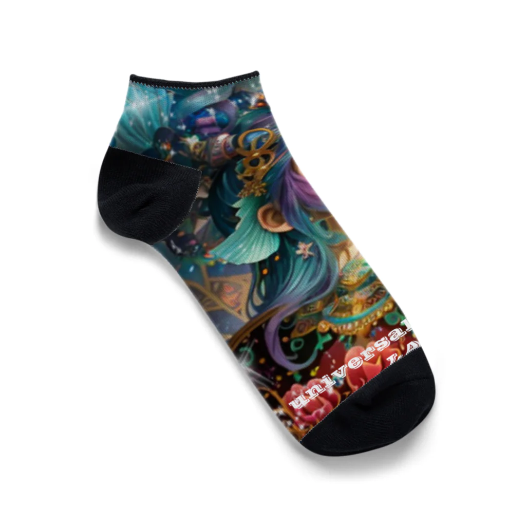 💖宇宙整体♪🌈♪こころからだチャンネル♪💖のuniversal mermaid LARA Ankle Socks