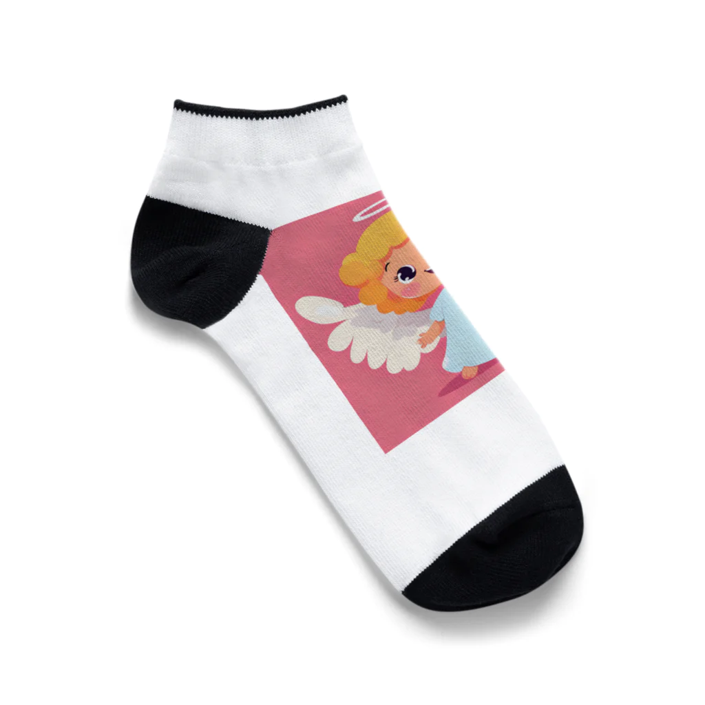 かわちい♡やさんのかわいい天使ちゃんグッズ Ankle Socks