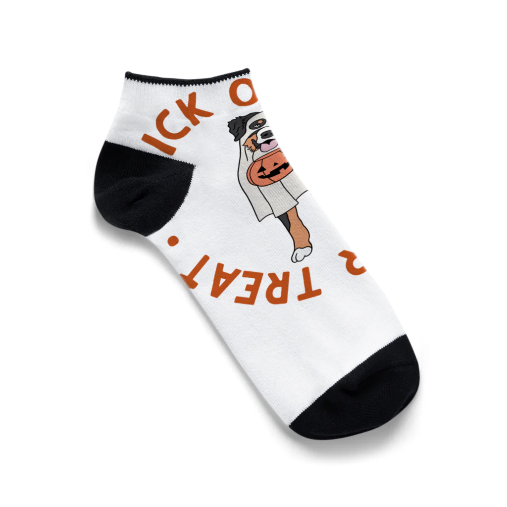 Sky00のワンチャンのハロウィン Ankle Socks