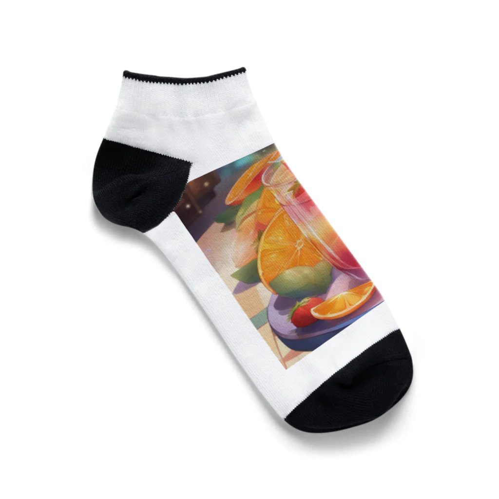 pengin06のフルーツ Ankle Socks