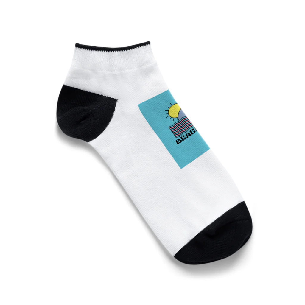 hirasan3の夏のビーチスタイル Ankle Socks