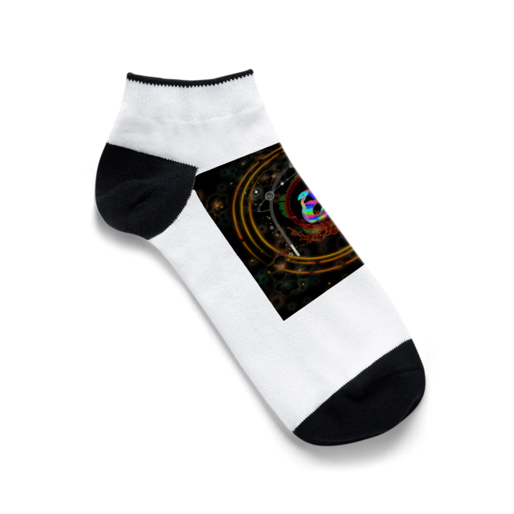 君と僕との恋愛事情の虹蛇 dark ver Ankle Socks