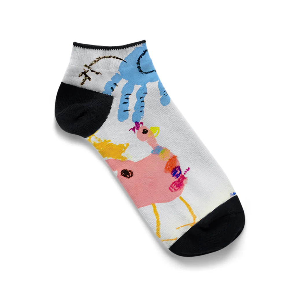 おててのどうぶつえんのおててのどうぶつえん Ankle Socks