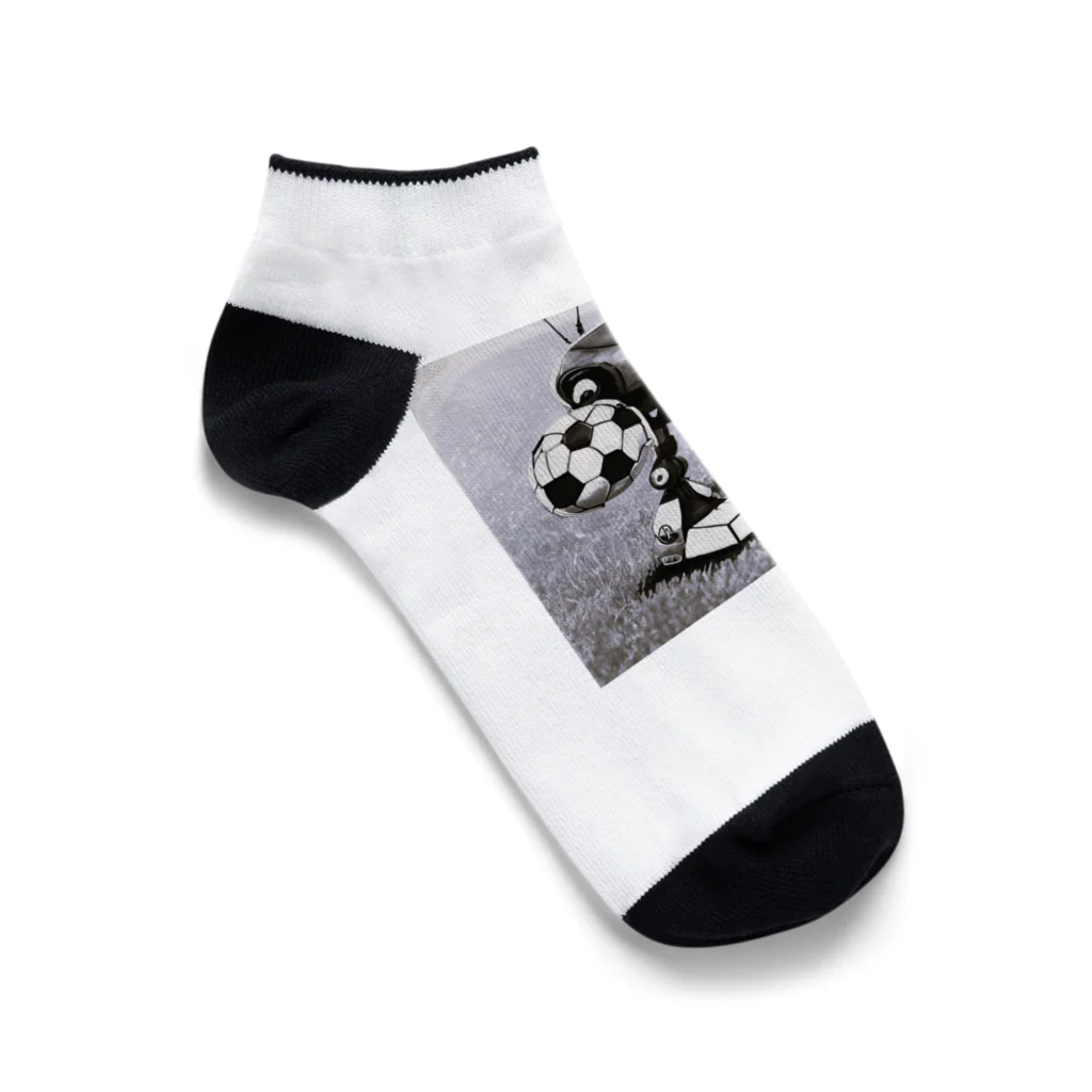 pannacotta1110のサカロボくん５ Ankle Socks