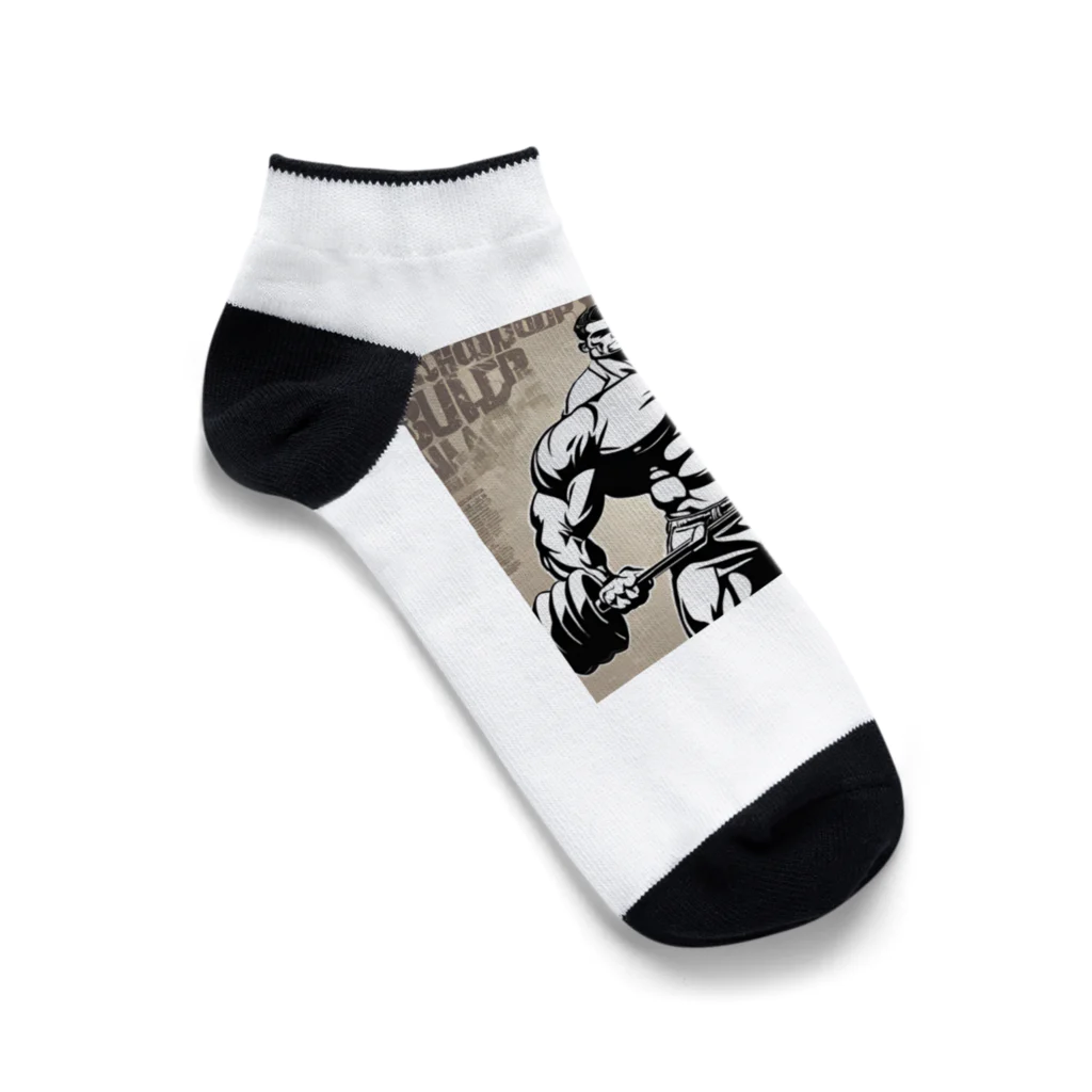tsunezoのマッチョマン Ankle Socks