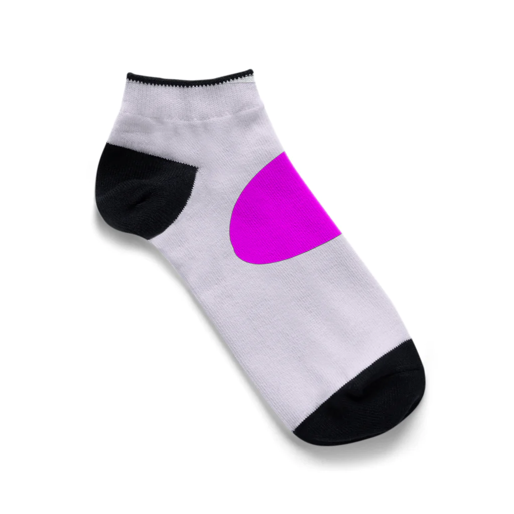 A. fashion apparelのoptical illusion pink Ankle Socks