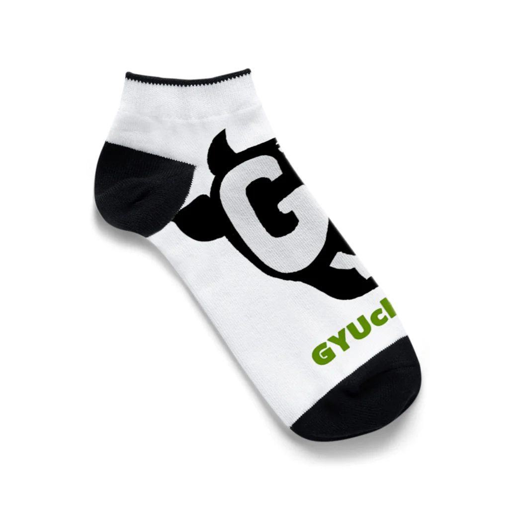 GYUSHOPのGYUchannel公式ロゴグッズ Ankle Socks