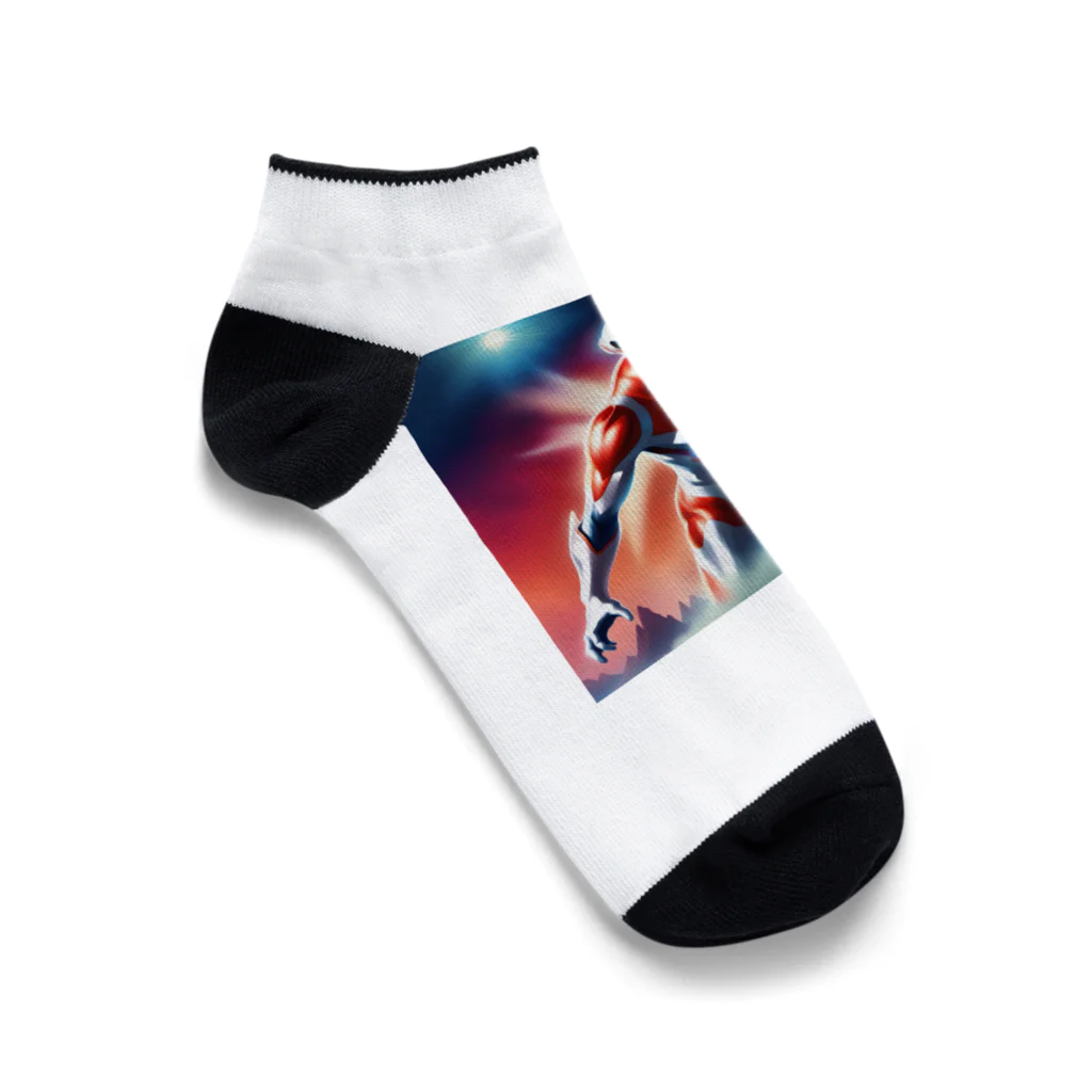 YamapのAIヒーロー Ankle Socks