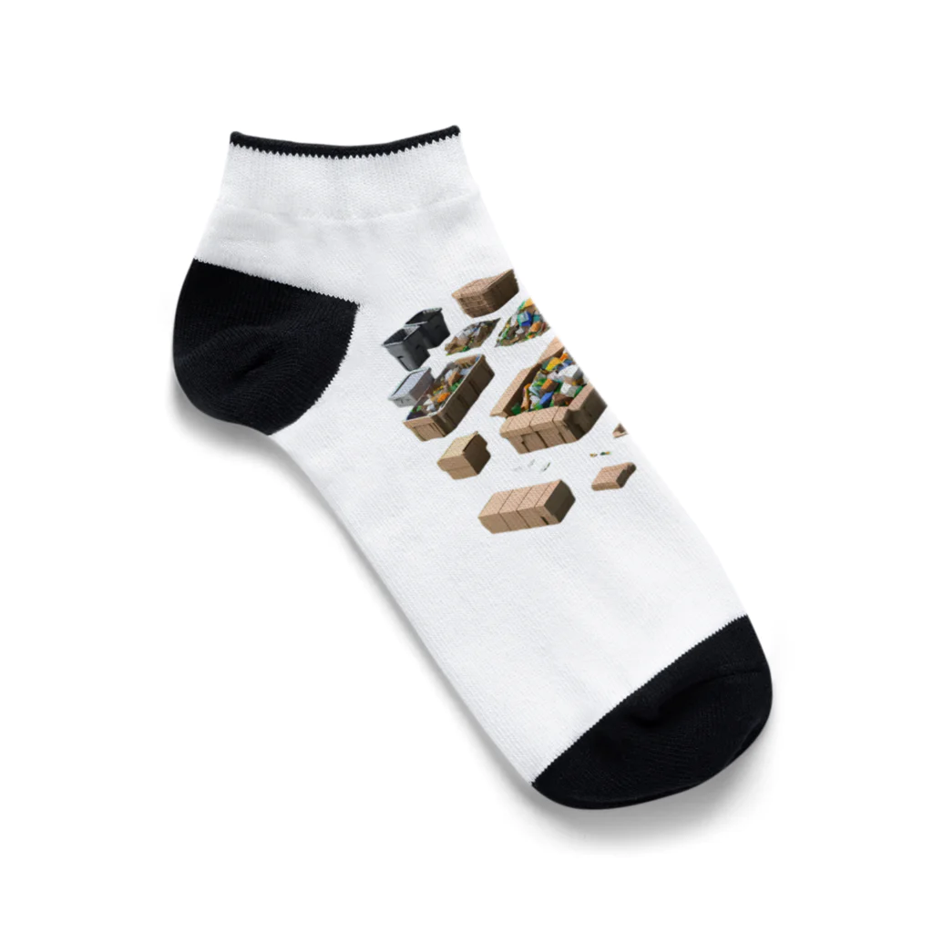 CHOCOLATEAの自然との共存 Ankle Socks